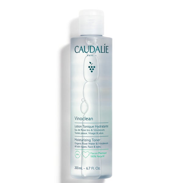 Caudalie Vinoclean Moisturizing Toner with Rose Water 6.7 fl. oz.