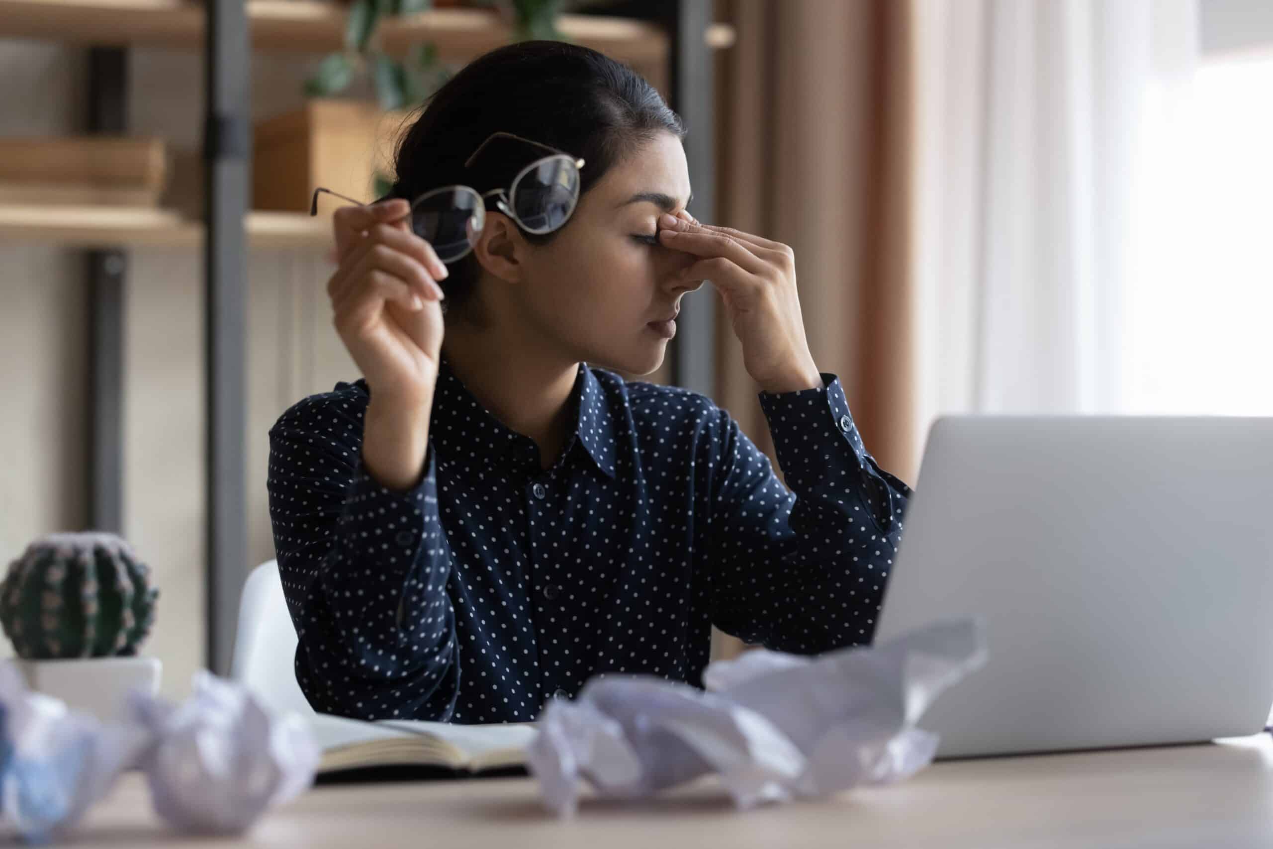 Woman dealing with MS and speech challenges