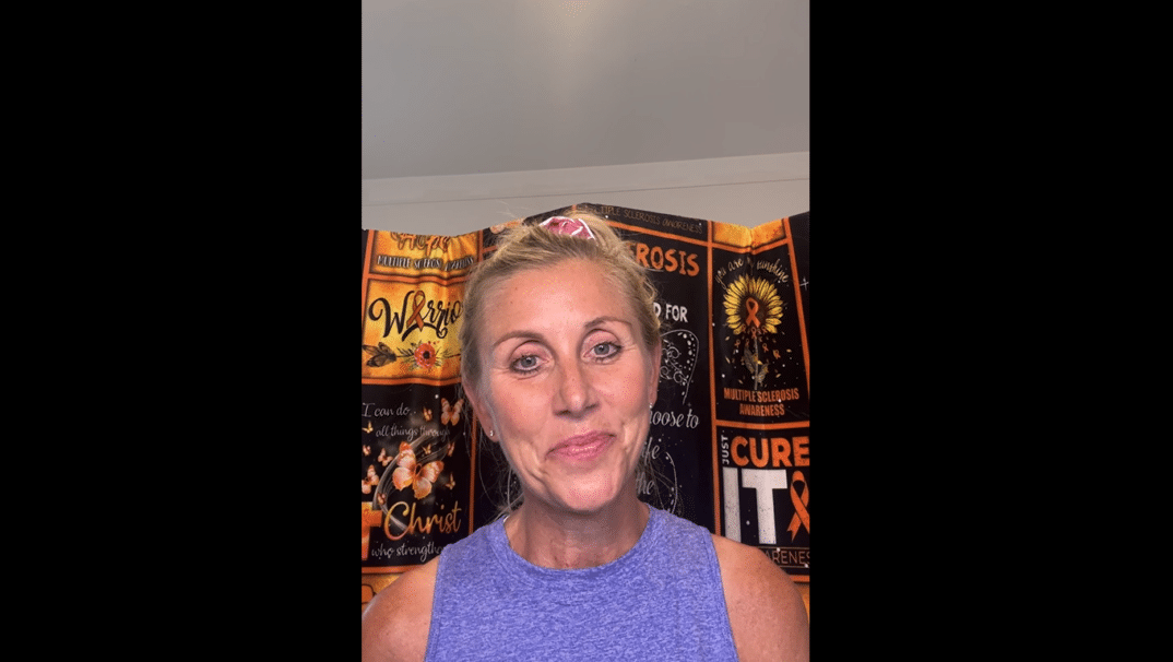 Kathy Chester Sitting in her office